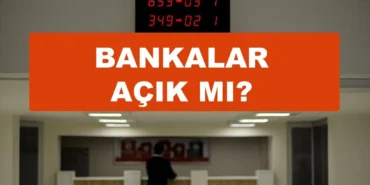 Pazartesi Bankalar Açık mı?